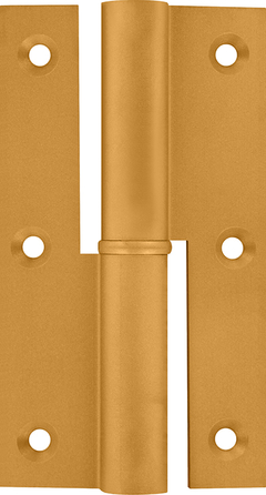 Messing matt gestrahlt