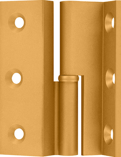 Messing matt gestrahlt