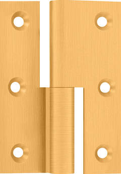 Messing matt gebürstet