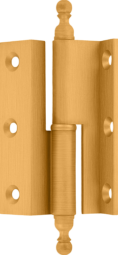 Messing matt gebürstet