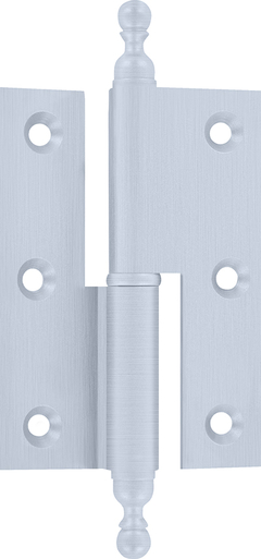 verchromt matt gebürstet