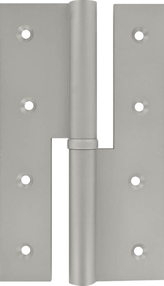 vernickelt matt gestrahlt