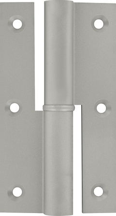 vernickelt matt gestrahlt