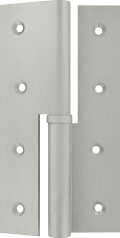 vernickelt matt gebürstet