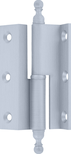 verchromt matt gebürstet