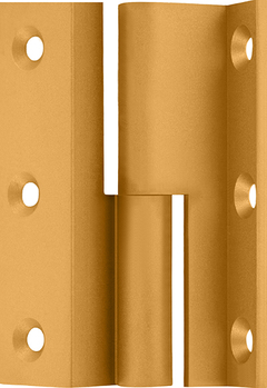 Messing matt gestrahlt