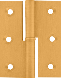 Messing matt gebürstet