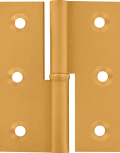 Messing matt gestrahlt