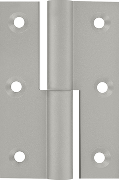 vernickelt matt gestrahlt