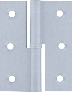 verchromt matt gebürstet