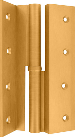 Messing matt gebürstet