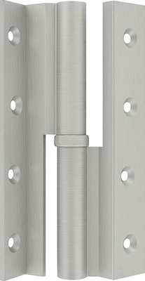 vernickelt matt gebürstet