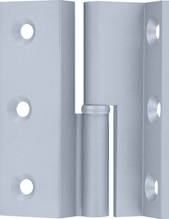 verchromt matt gestrahlt