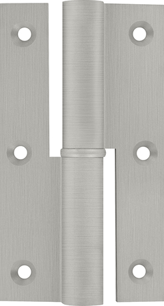 vernickelt matt gebürstet