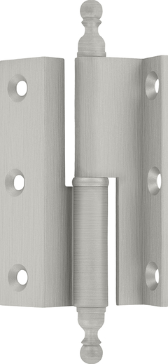 vernickelt matt gebürstet