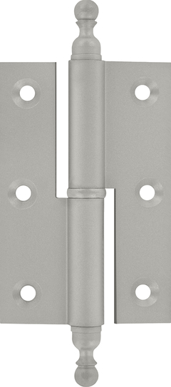 vernickelt matt gestrahlt