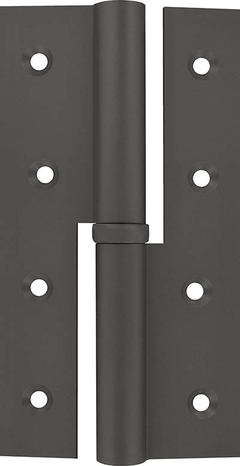 nickel dark matt blasted