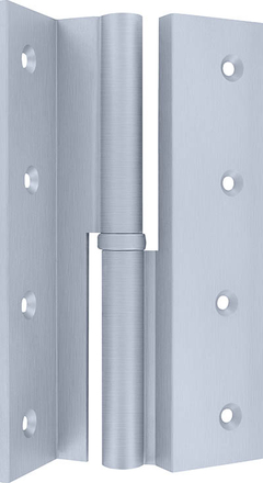 verchromt matt gebürstet