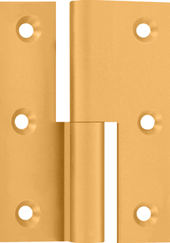 Messing matt gestrahlt