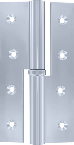 chromium-plated polished