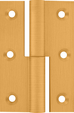 Messing matt gebürstet