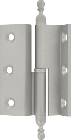 vernickelt matt gestrahlt