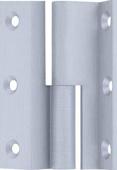 verchromt matt gebürstet