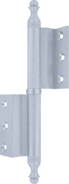 chromium-plated matt brushed