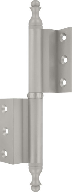 nickel-plated matt blasted